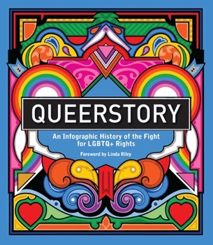 Hardcover Queerstory: An Infographic History of the Fight for LGBTQ+ Rights Book