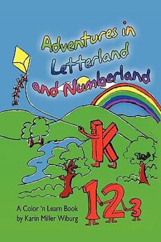 Paperback Adventures in Letterland and Numberland Book