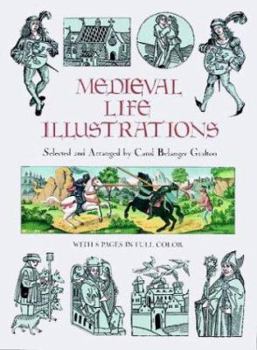 Paperback Medieval Life Illustrations (Dover Pictorial Archive Series) Book