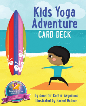 Paperback Kids Yoga Adventure Deck Book