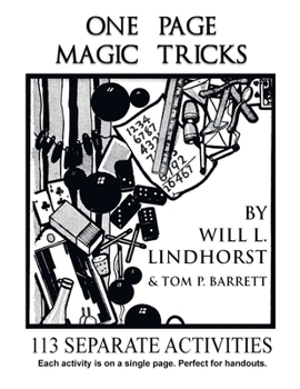 Paperback One Page Magic Tricks Book