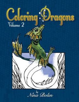 Paperback Coloring Dragons Volume 2 Book