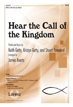 Paperback Hear the Call of the Kingdom: SATB or SAB with Opt. Rhythm Book