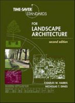 Hardcover Time-Saver Standards for Landscape Architecture Book