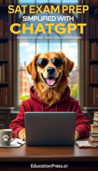 Paperback SAT Exam Prep Simplified with ChatGPT Book