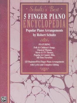 Paperback Schultz's Best Five Finger Piano Encyclopedia Book