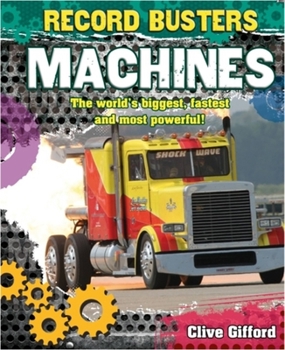 Paperback Record Busters: Machines Book
