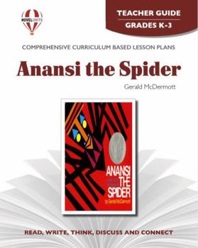 Paperback Anansi the Spider - Teacher Guide by Novel Units Book