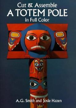 Hardcover Cut and Assemble a Totem Pole in Full Color Book