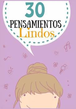 Paperback 30 Pensamientos Lindos con Dibujos Kawaii [Spanish] Book