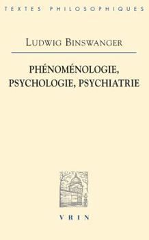 Paperback Phenomenologie, Psychologie, Psychiatrie [German] Book