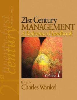 Hardcover 21st Century Management: A Reference Handbook Book