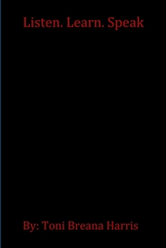 Paperback Listen. Learn. Speak Book