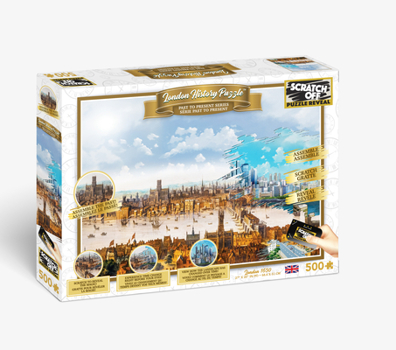 Toy Scratch Off: History Puzzle: London [Multiple Languages] Book