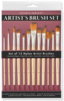 Misc. Studio Srs Artist's Paintbrush Set Book