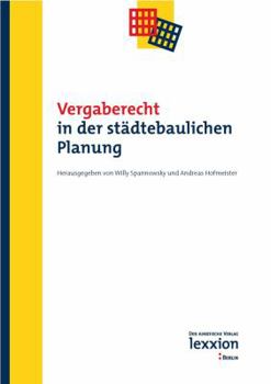 Paperback Vergaberecht in Der Stadtebaulichen Planung [German] Book