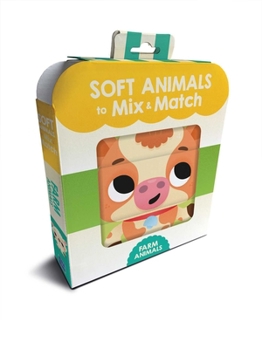 Rag Book Soft Animals to Mix & Match Farm Animals Book