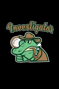 Paperback Investigator: 6x9 DETECTIVE - dotgrid - dot grid paper - notebook - notes Book