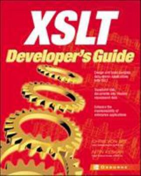 Paperback XSLT Developer's Guide Book
