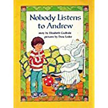 Paperback Houghton Mifflin Reading: Guided Reading Grade 2 Nobody Listens Andrew Book