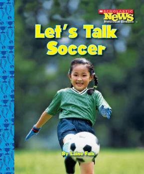 Library Binding Let's Talk Soccer Book