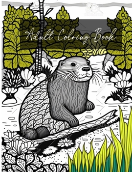 Paperback Adult Coloring Book: Forest Creatures Book