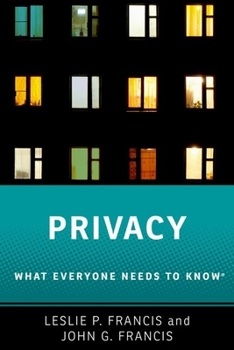 Paperback Privacy: What Everyone Needs to Know(r) Book