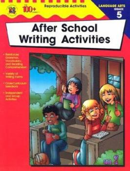 Paperback After School Writing Activities Grade 5 Book