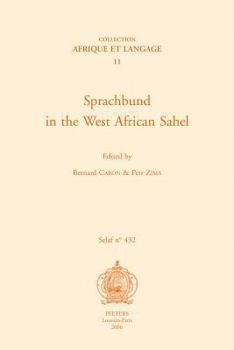 Paperback Sprachbund in the West African Sahel Book