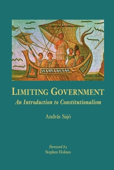 Paperback Limiting Government: An Introduction to Constitutionalism Book