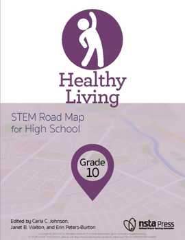 Paperback Healthy Living, Grade 10: Stem Road Map for High School Book