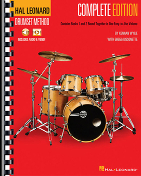 Paperback Hal Leonard Drumset Method - Complete Edition (Book/Online Audio) Book