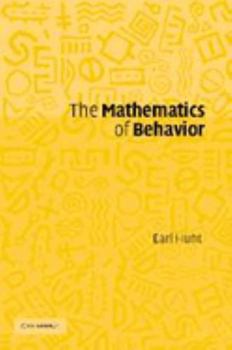 Hardcover The Mathematics of Behavior Book