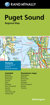 Map Rand McNally Folded Map: Puget Sound Regional Map Book