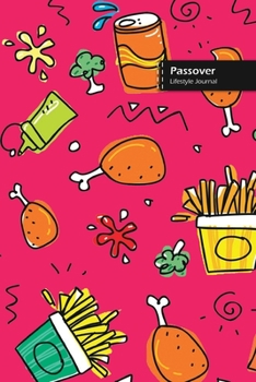 Paperback Passover Lifestyle Journal, Blank Write-in Notebook, Dotted Lines, Wide Ruled, Size (A5) 6 x 9 In (Pink) Book