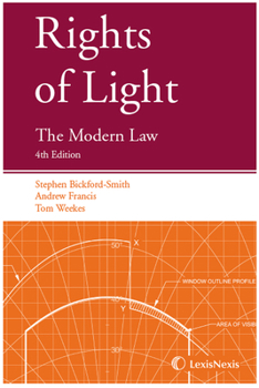 Hardcover Rights of Light: The Modern Law Book