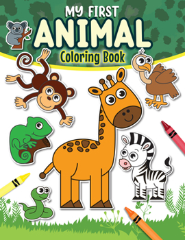 Paperback My First Baby Animals Coloring Book