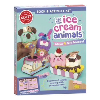 Misc. Sew Your Own Ice Cream Animals Book