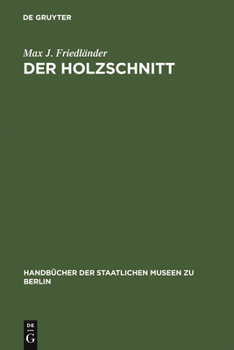 Hardcover Der Holzschnitt [German] Book