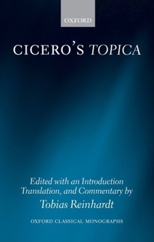 Paperback Cicero's Topica Book