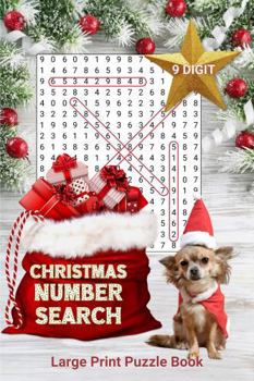 Christmas Number Search 9 Digit: Large Print Puzzle Book