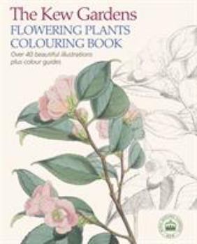 Paperback Kew Gardens Flowering Plants Colouring B Book