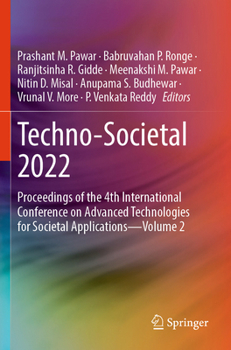 Paperback Techno-Societal 2022: Proceedings of the 4th International Conference on Advanced Technologies for Societal Applications--Volume 2 Book