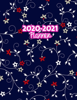 2020-2021 Planner: Two Year Calendar Organizer and Goal Journal | January 2020 - December 2021 Daily, Weekly and Monthly Planner Book with Back Sticker Expression Wall for 2 Years | Design Code 279959