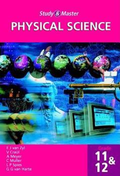 Paperback Study and Master Physical Science Grade 11 and 12 Book