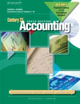 Hardcover Century 21 Accounting: General Journal, Introductory Course, Chapters 1-16, 2012 Update Book