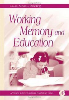 Hardcover Working Memory and Education Book