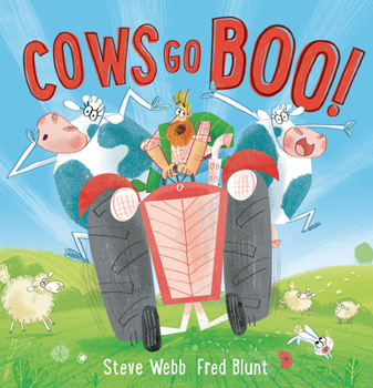 Hardcover Cows Go Boo! Book