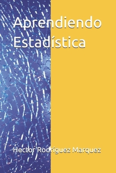 Paperback Aprendiendo Estadística [Spanish] Book