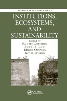 Paperback Institutions, Ecosystems, and Sustainability Book